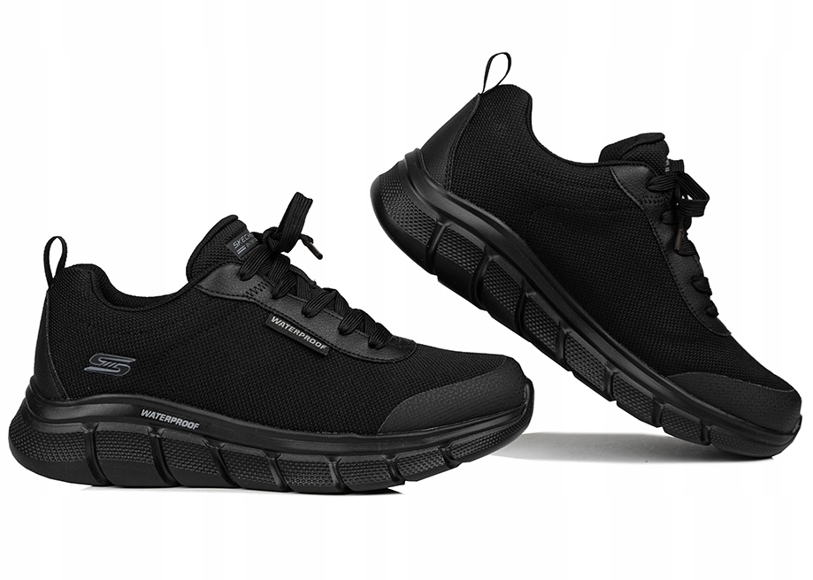 Sportovní boty Pánské Skechers Černé Voděodolné Pánské boty vel