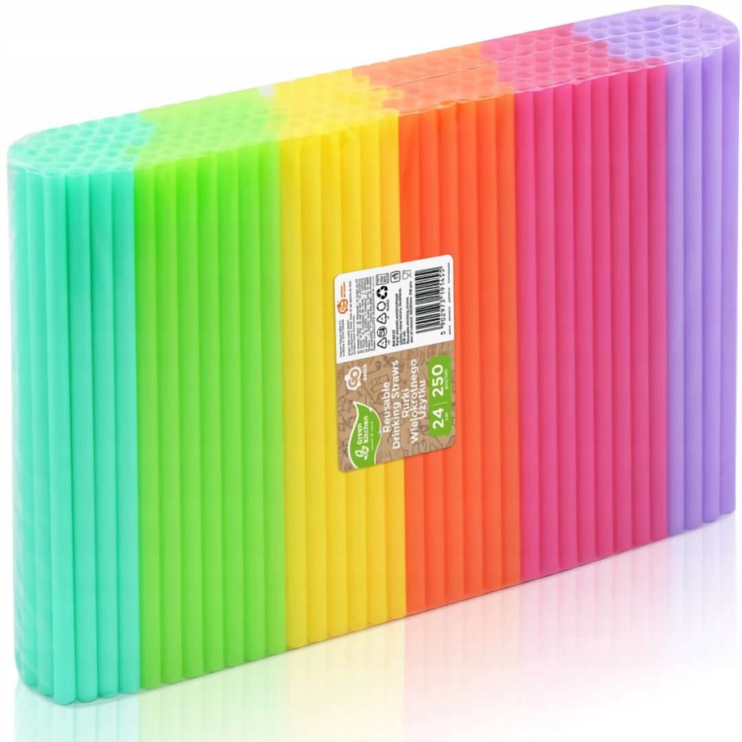 Słomki plastik Godan 250 szt. EAN (GTIN) 5902973191455
