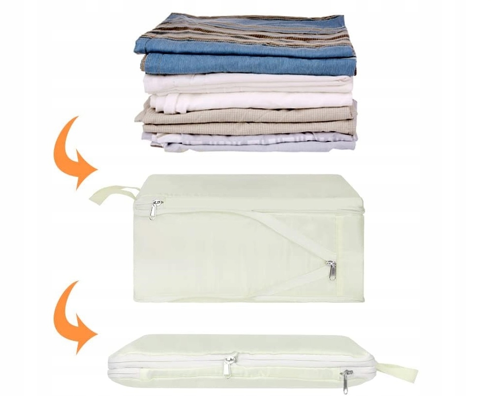 Organizér, kompresní taška do kufru, silná, 4 ks