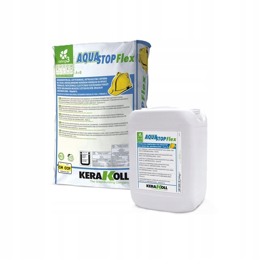 Hydroizolacja Dwuskładnikowa Kerakoll Aquastop Flex A+B=32KG
