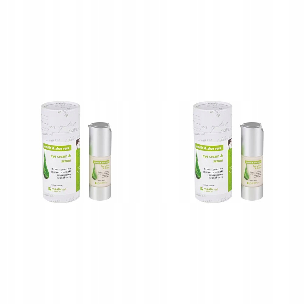Mastic-Spa Aloe Eye Cream & Serum Krém pod oči proti vráskám sada 2 ks