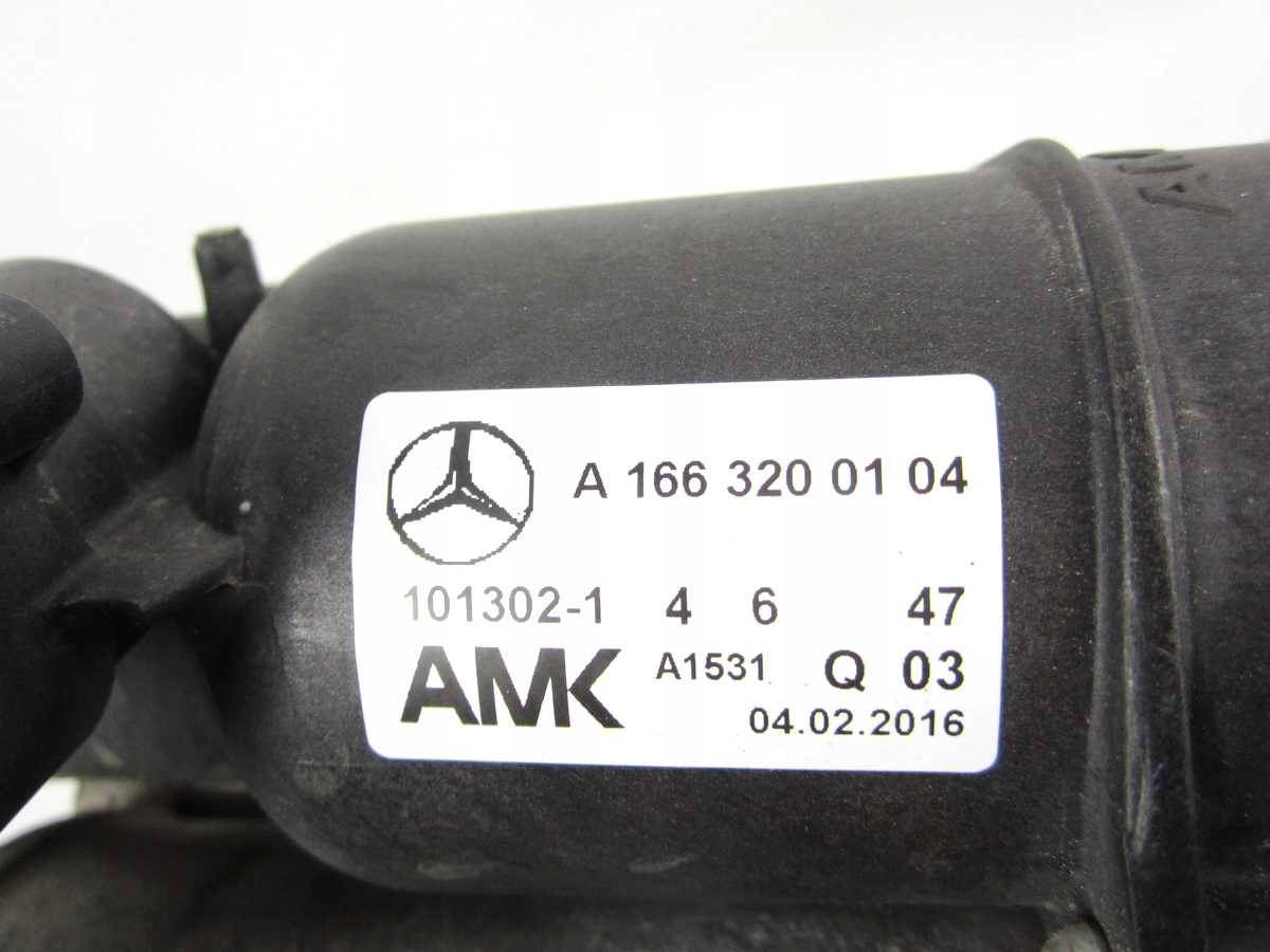 compressor; springing AIRMATIC Mercedes ML W166