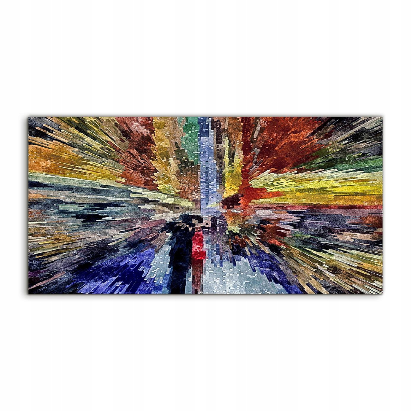 Akrylový obraz 120x60 na stenu Abstrakcia Akvarely