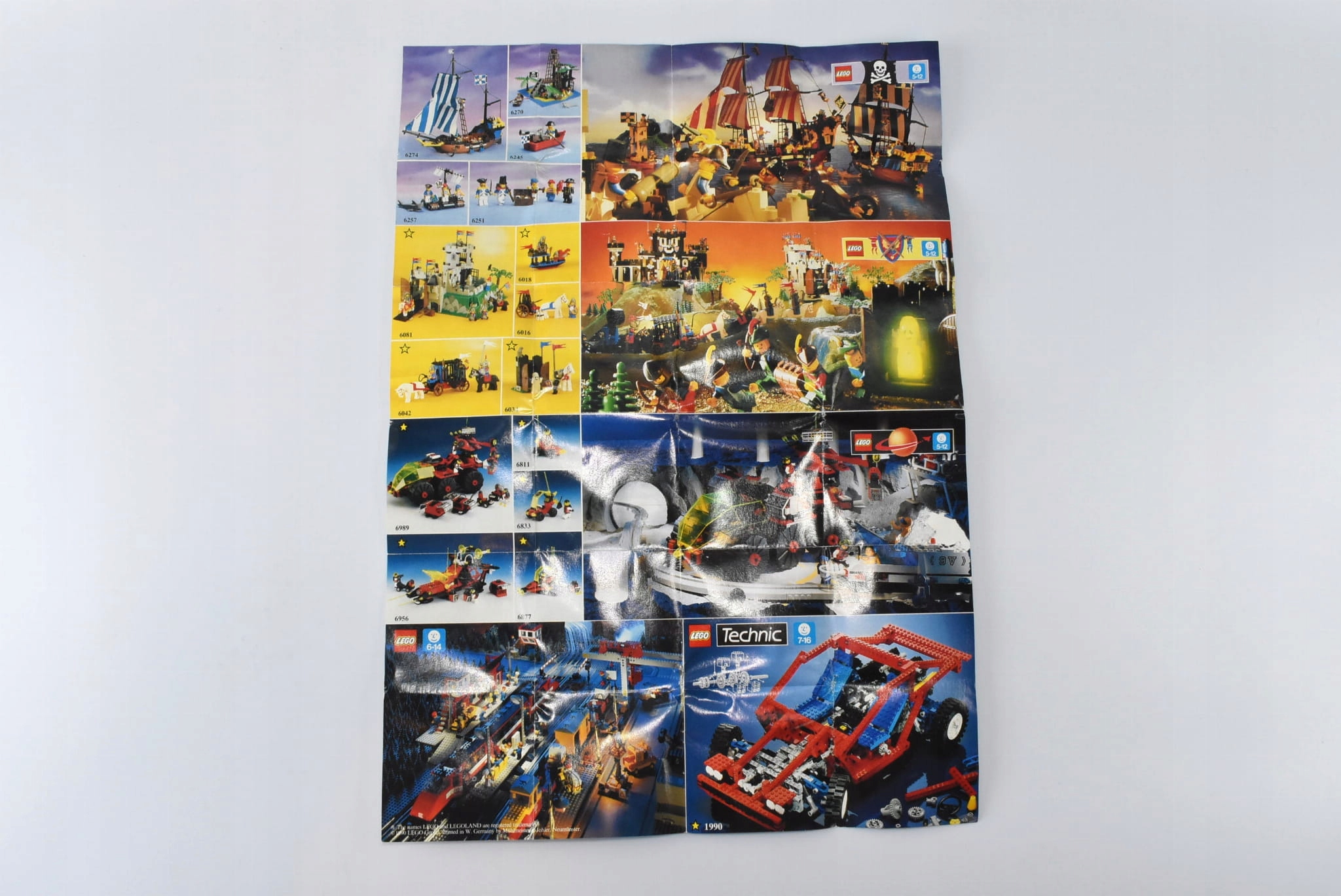 LEGO plakat ulotka Town [1990] A4 Marka LEGO