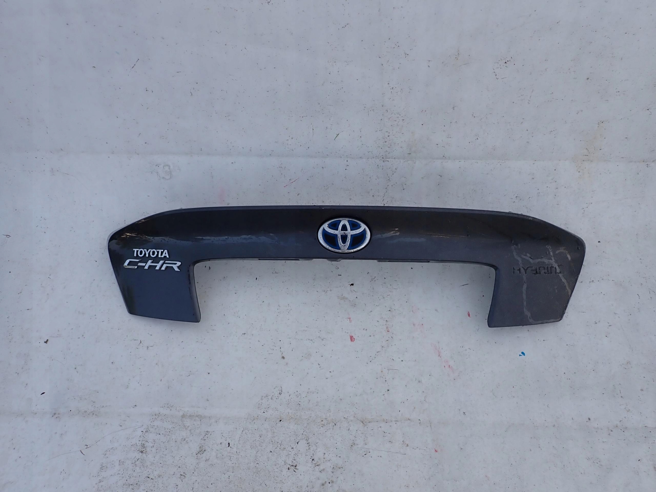 TOYOTA C-HR 16- moulding cap bonnet boot