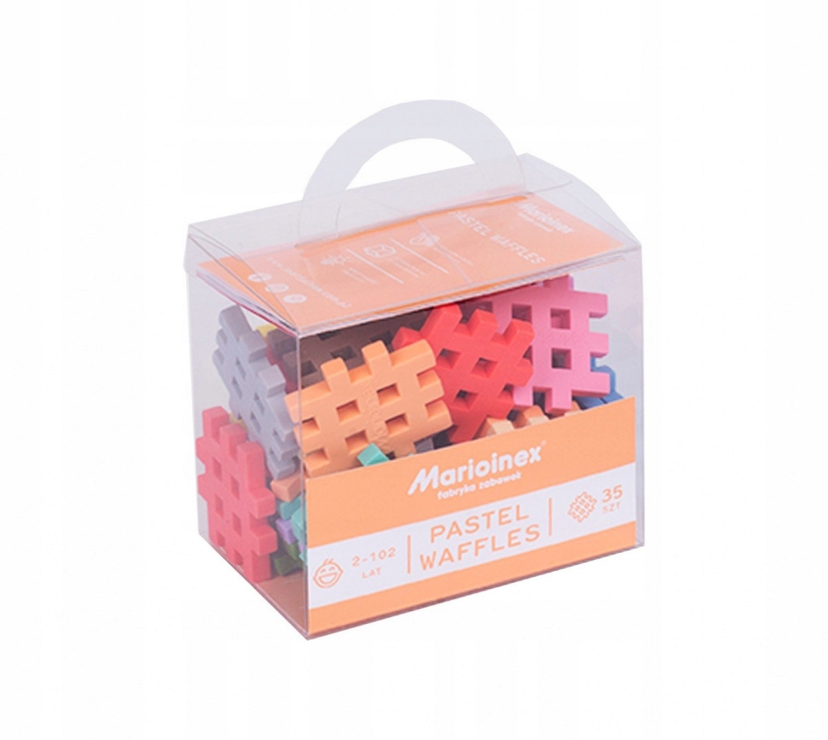 

Klocki Marioinex Pastel Waffles 903674 35 szt.