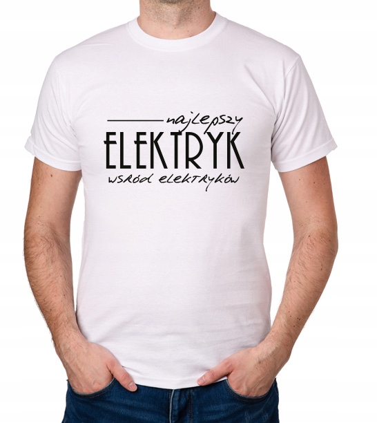 

koszulka Dla Elektryka Elektryk Pomysł prezent