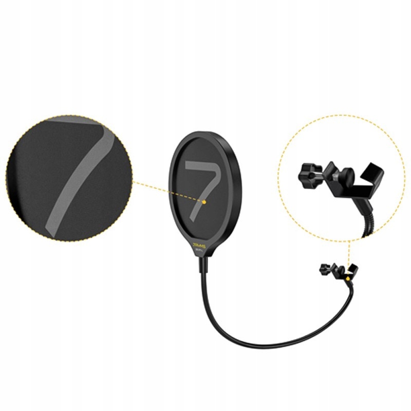 Kryt mikrofonu 7ryms, Pop Filter