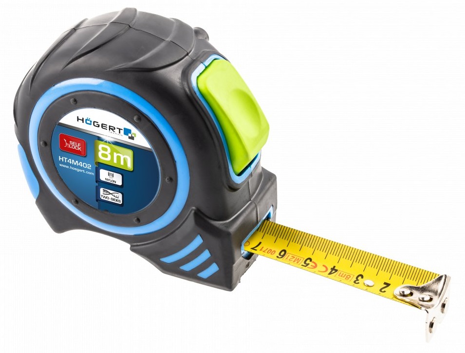 

Hogert HT4M402 Miara zwijana 8m z magnesem