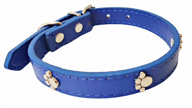 

Obroża Skórzana Regulowana Dla małego Psa 25-32 cm