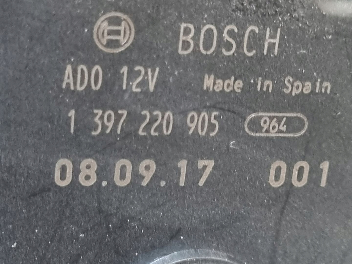 motor ablaktörlők ablak tylnej BMW 3 E90/E91 facelift E91 2008