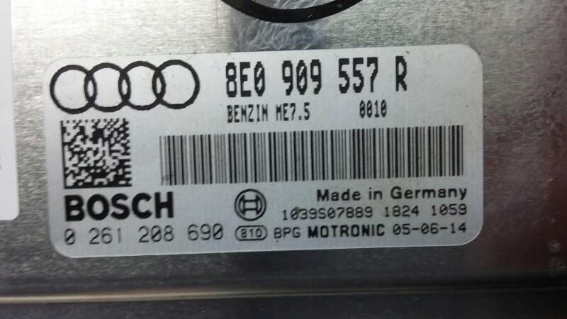computer 8E0909557R AUDI A4 B6