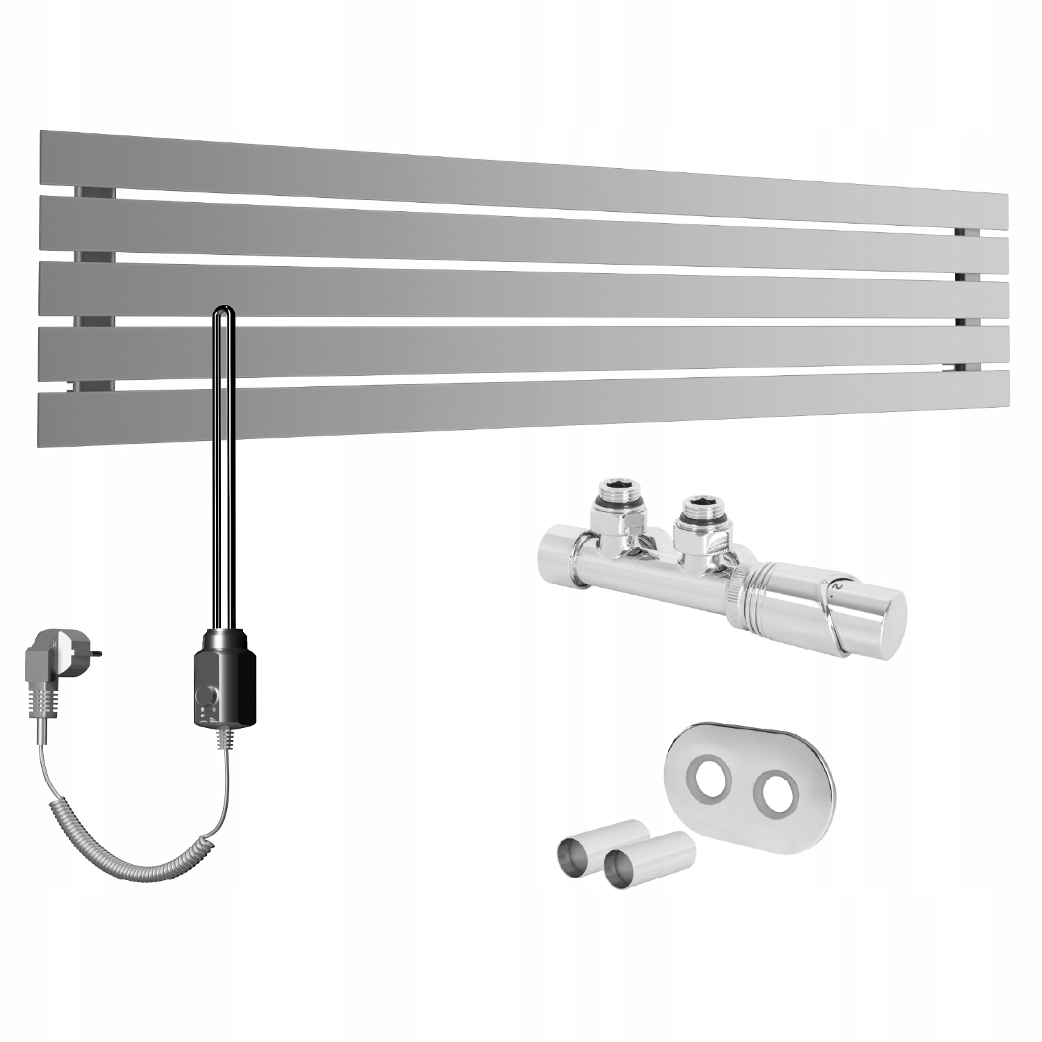 Set Vodovodní a elektrický horizontální ohřívač Bello 38x100 4 Únor