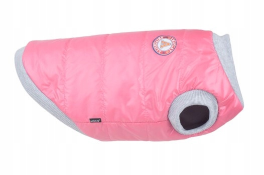 Levně Amiplay Péřová Bunda Bronx 46 CM Růžová