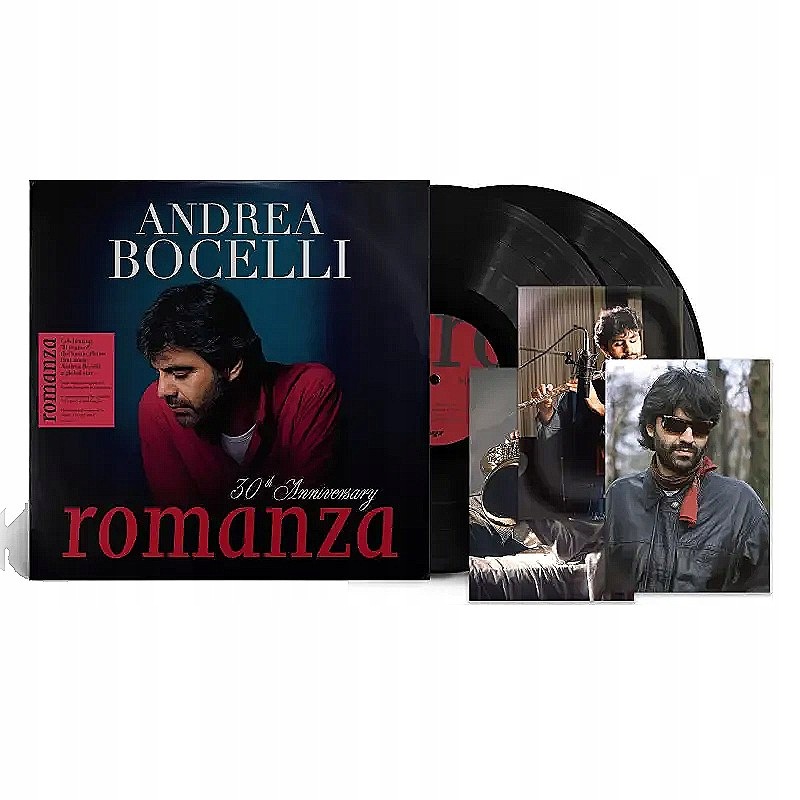 2LP Andrea Bocelli: Romanza 30th Anniversary Black Vinyl (Verve) (30th Anni