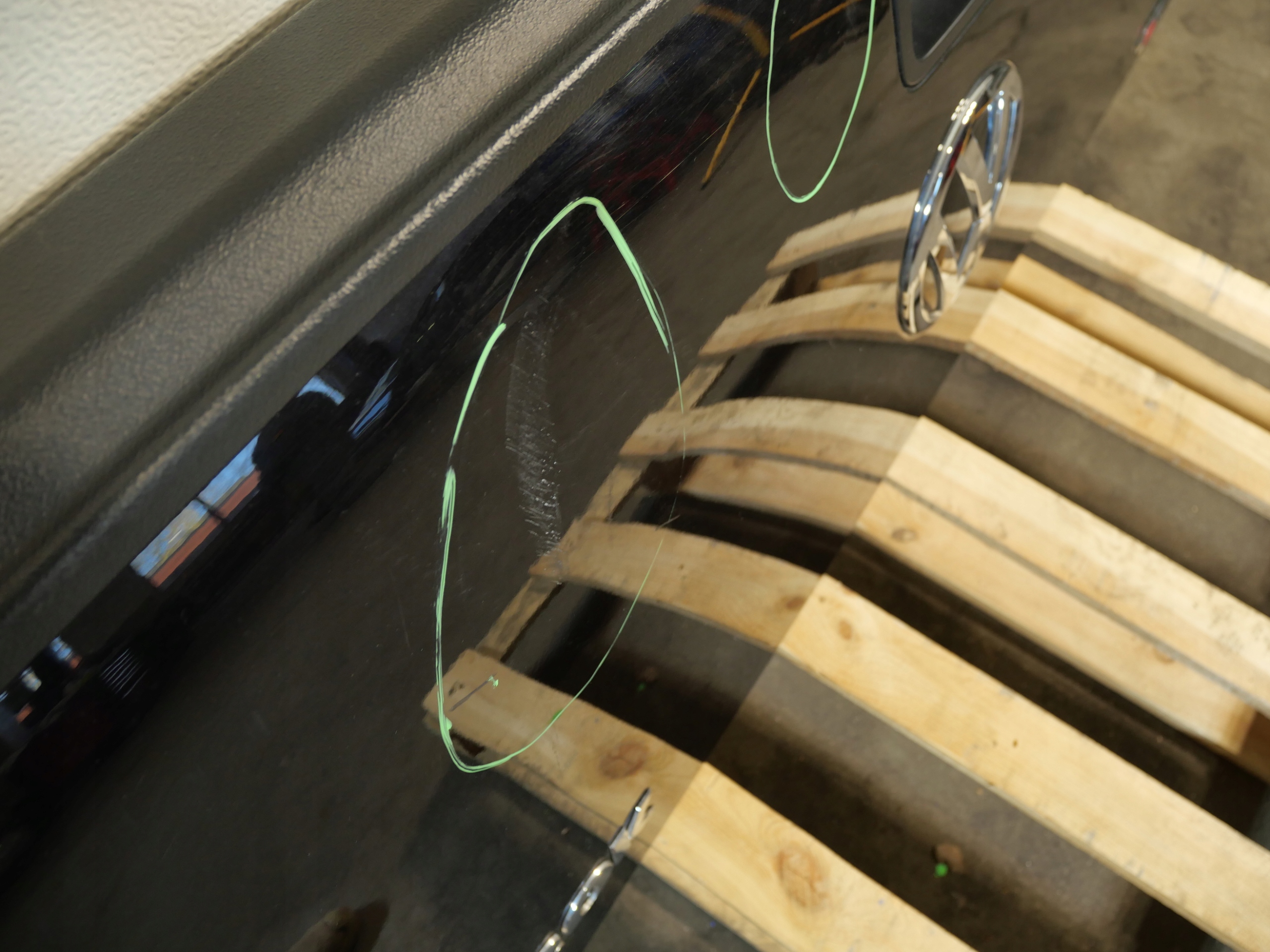 VW AMAROK heckklappe kofferraumdeckel Abdeckung heck