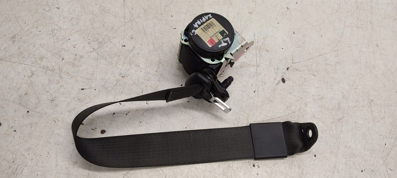 Gurten Sicherheits links heck Opel Zafira C