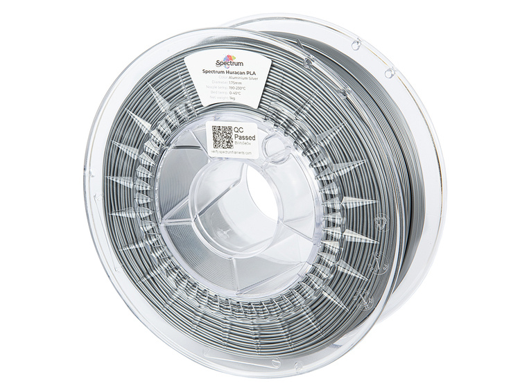 Filament Spectrum Pla Huracan Aluminium Silver Stříbrný 1,75 mm 1 kg