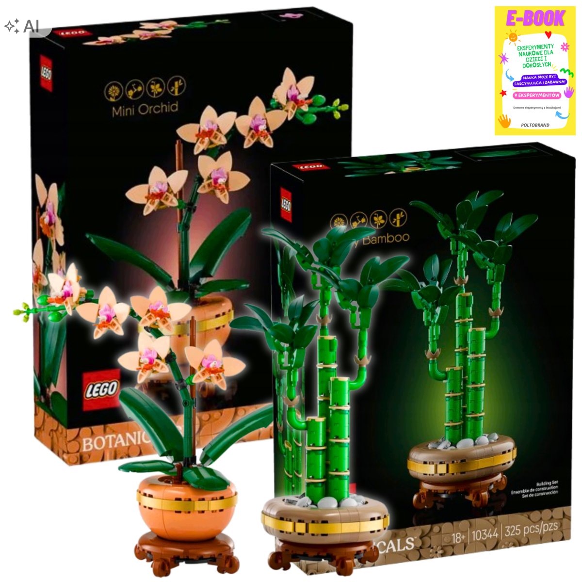 Lego Kwiaty Orchidea Mała Bambus Dla Niej E-book