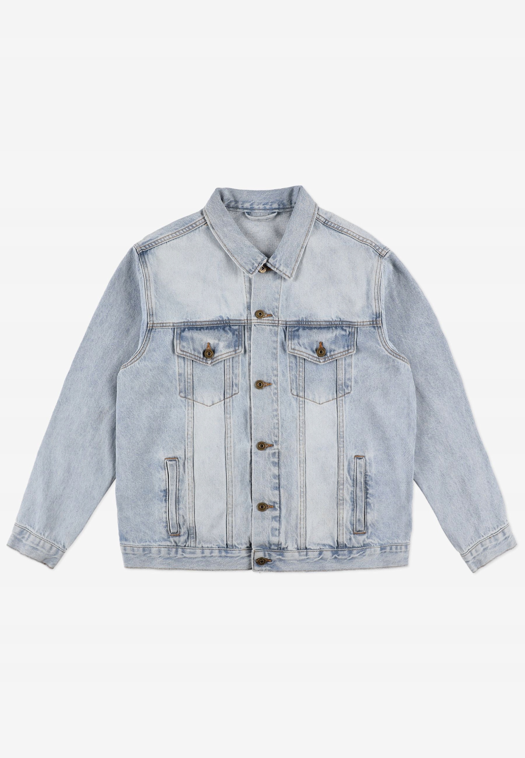 Męska niebieska kurtka jeansowa Prosto Civil XL