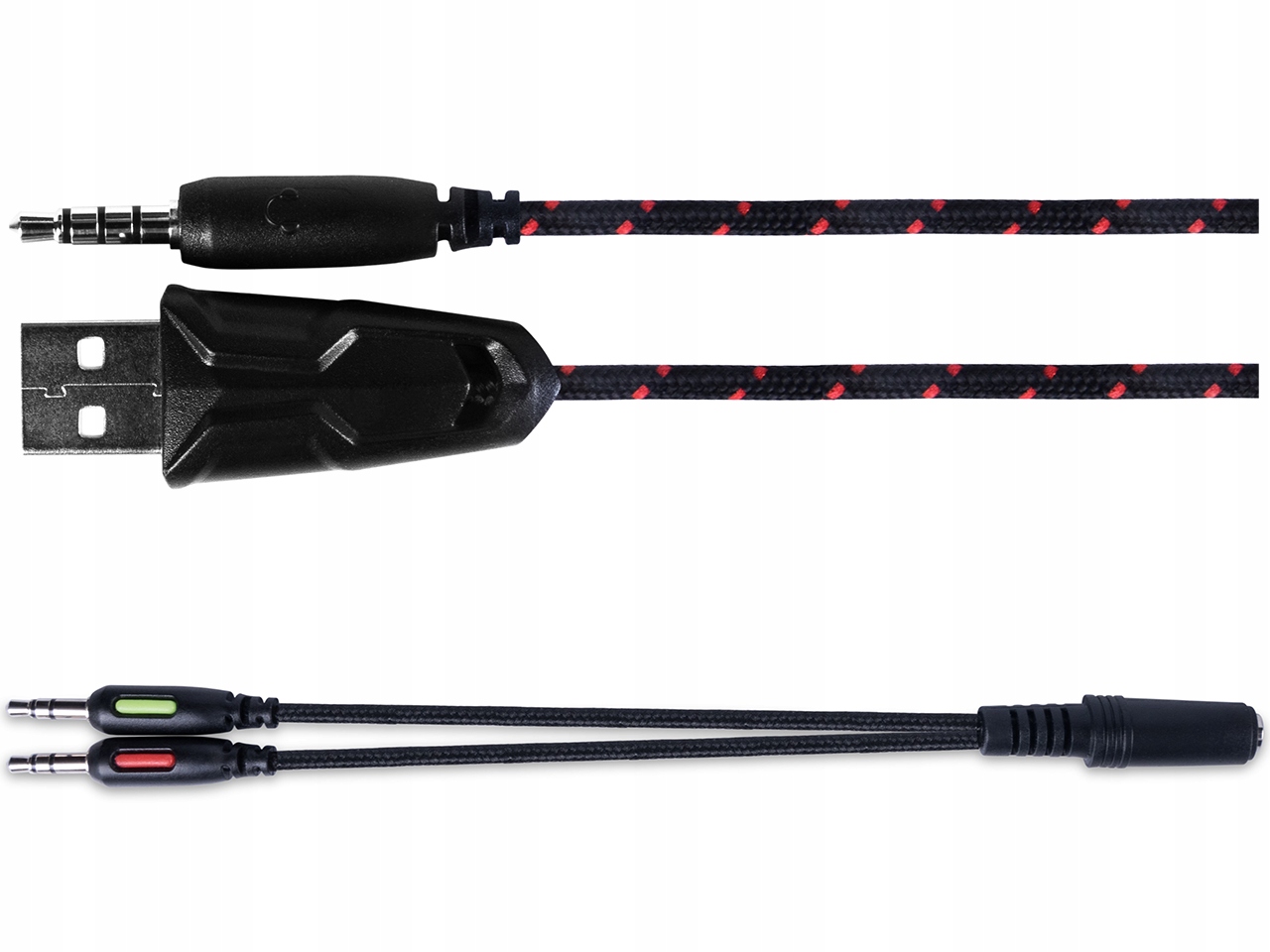 SŁUCHAWKI GAMINGOWE Z MIKROFONEM NA PAŁĄKU - MODECOM VOLCANO MC-829 SWORD Model MODECOM VOLCANO MC-839 Sword