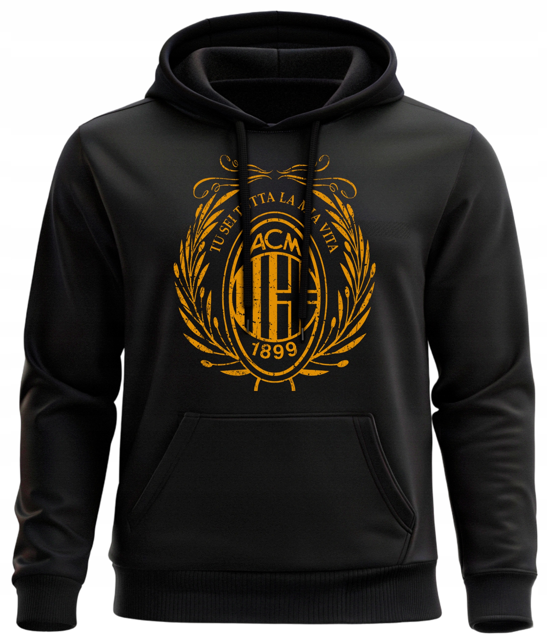 Bluza Ac Milan Bluza Z Kapturem Milanu Dla Mężczyzny Chłopaka