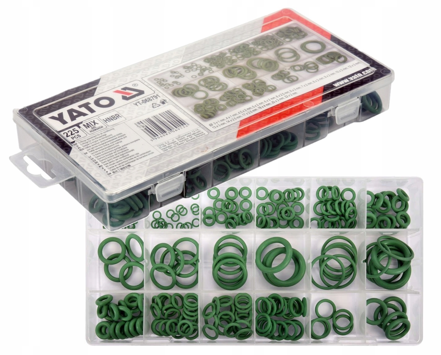 

Oringi Do Klimatyzacji Hnbr 225 Szt Yato YT-068791