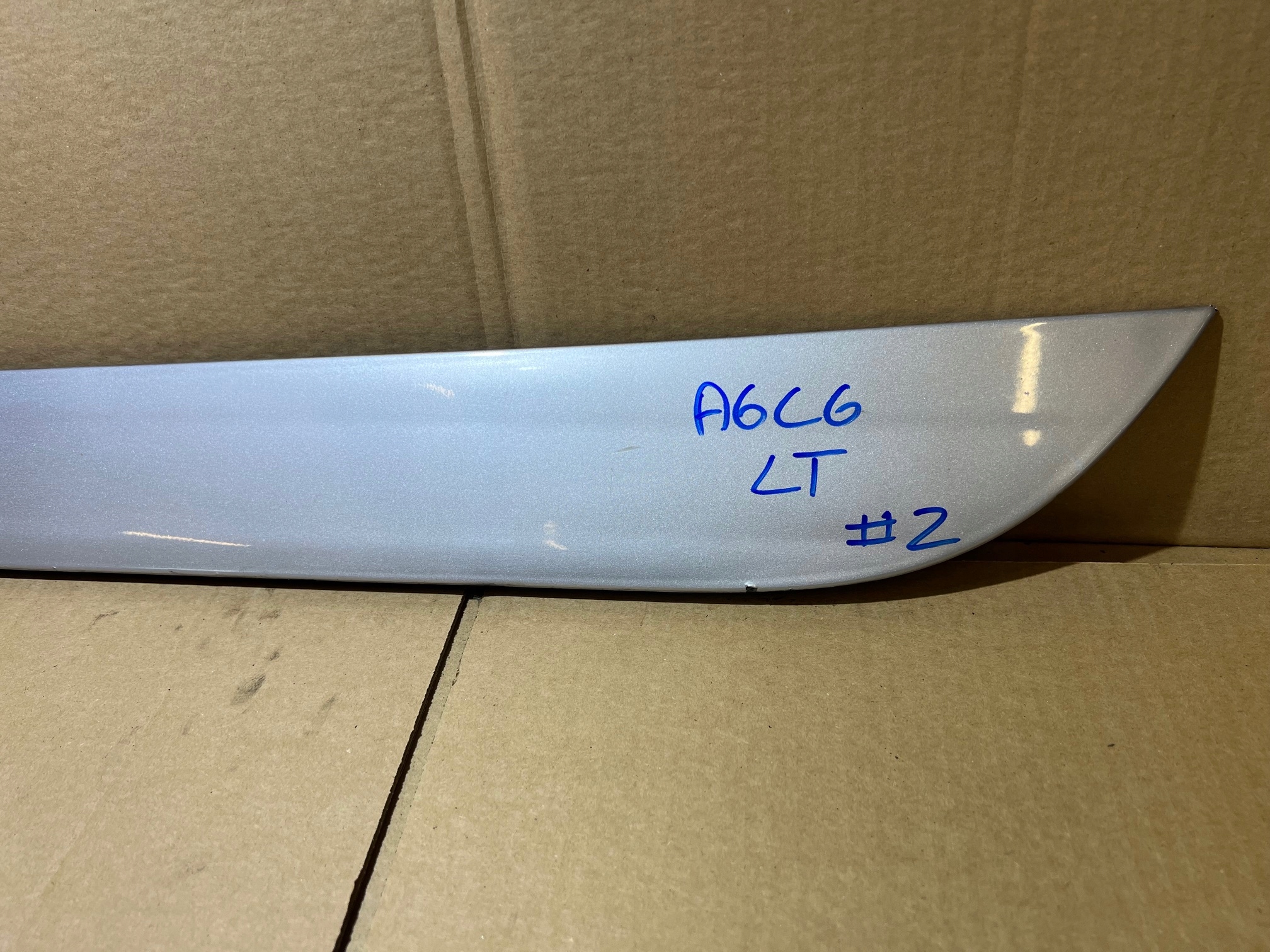 AUDI A6 C6 moulding lower door left rear part left rear