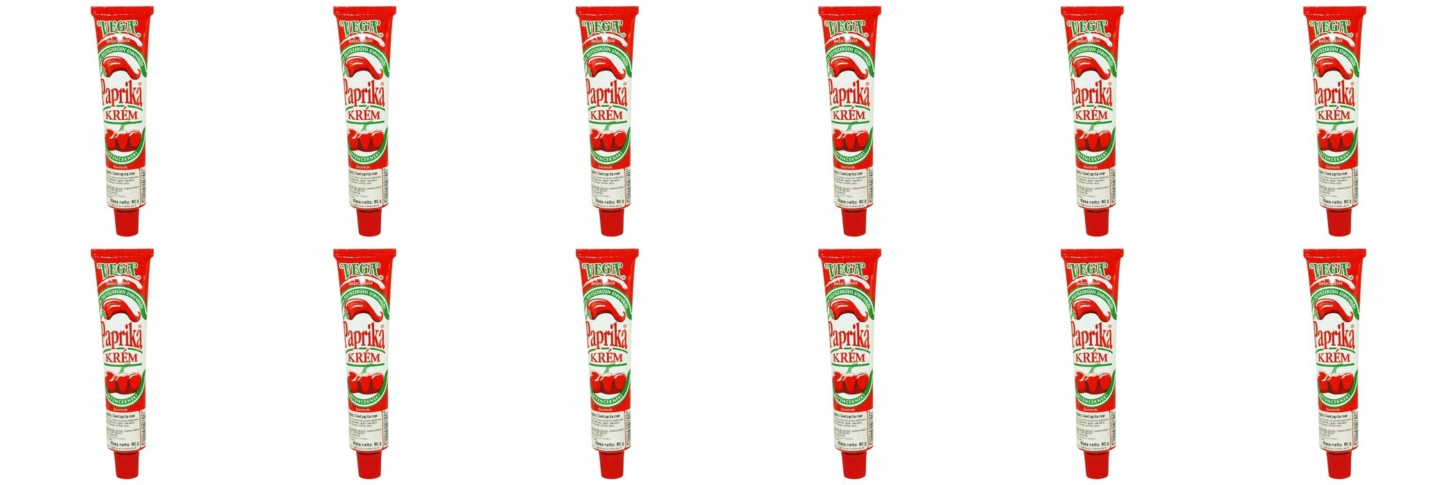 Levně 12x 80g Rolnik Jemný paprikový krém Vega Svařovací