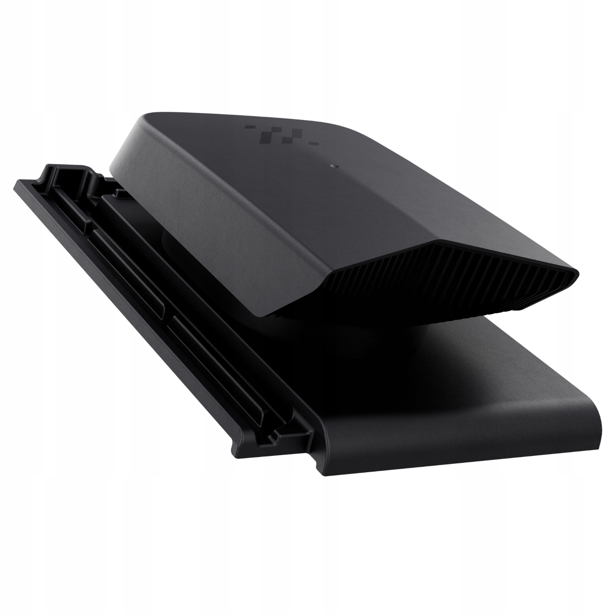 Ventilační střešní ventilátor Roben Bergamo Černý