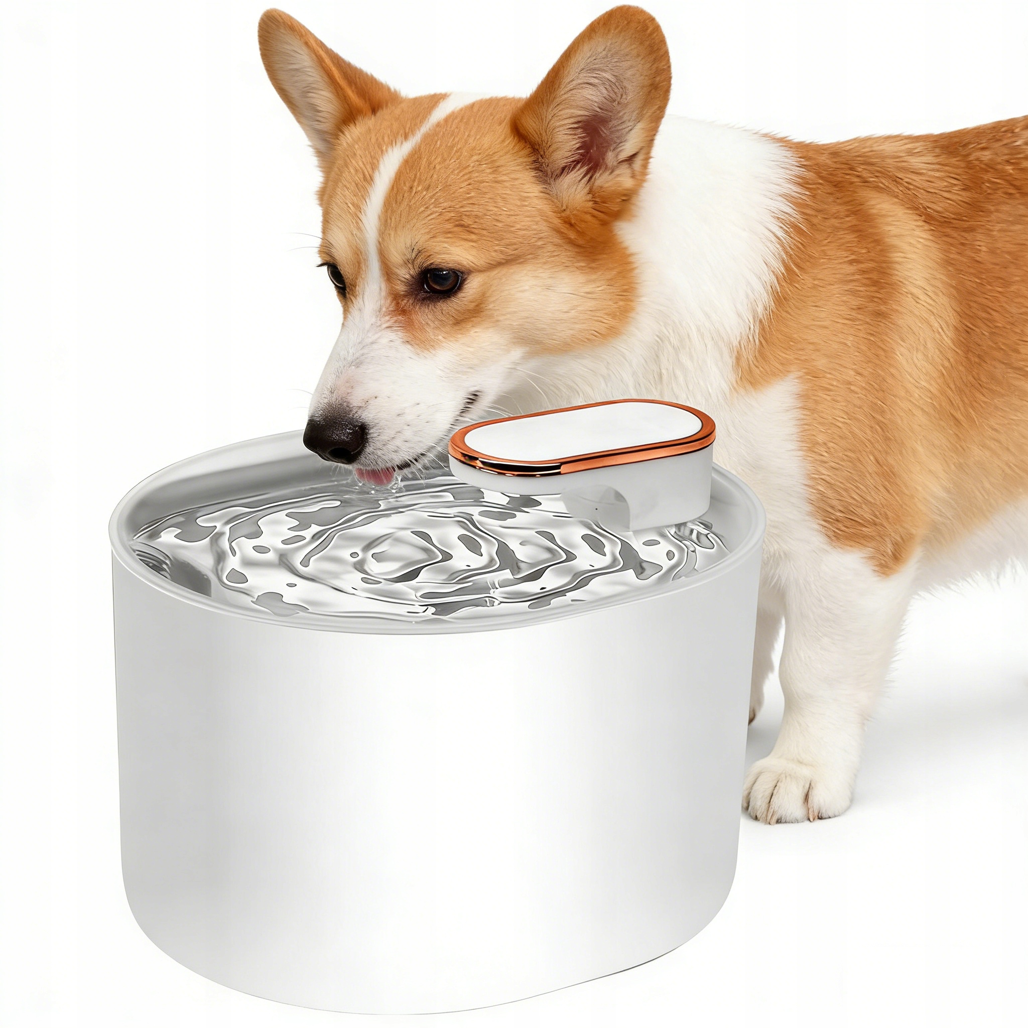 Levně Fontána Pro Kočky A Psy 3 L Led Napáječka Automatická Tichá Velká Kapacita