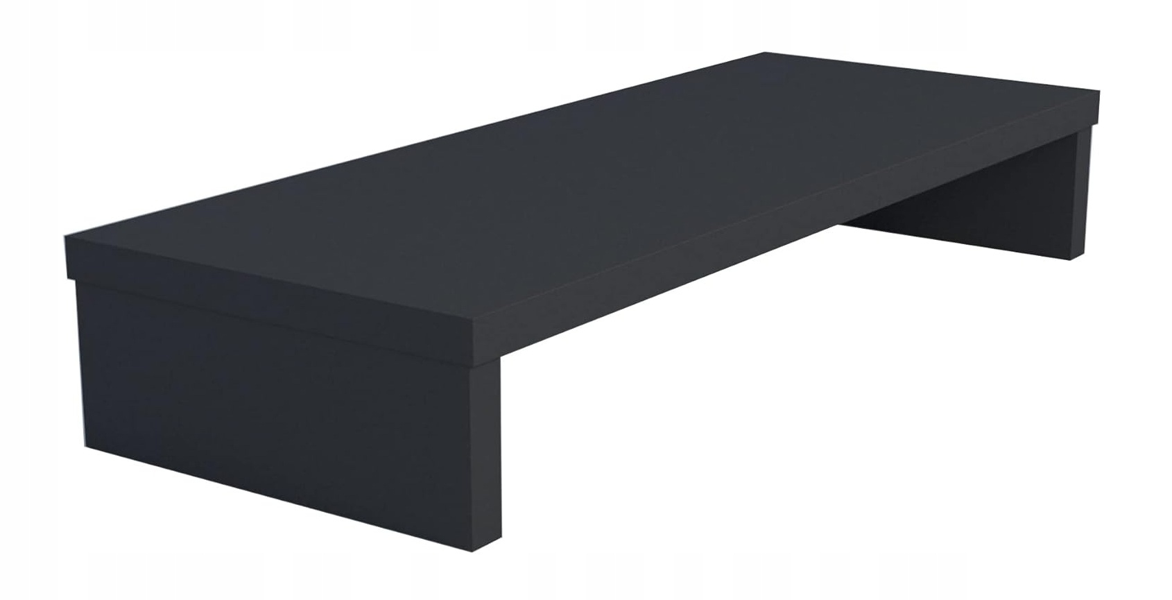 HENOR PÓŁKA POD TELEWIZOR MONITOR RTV PODSTAWA GRAFIT 90x35x15 CM