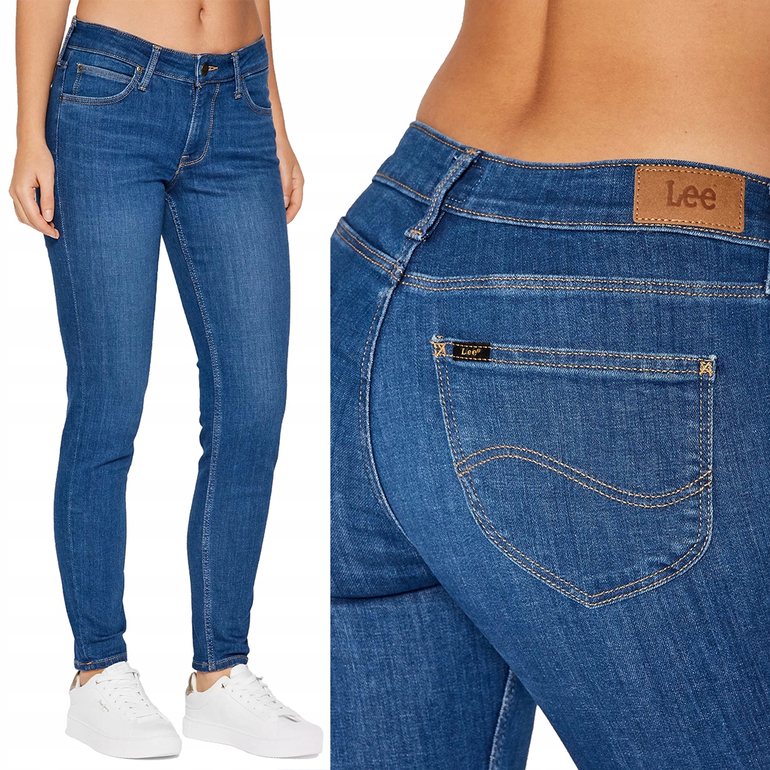 

Lee Scarlett Skinny Dark Aya Blue Rurki W28 L33