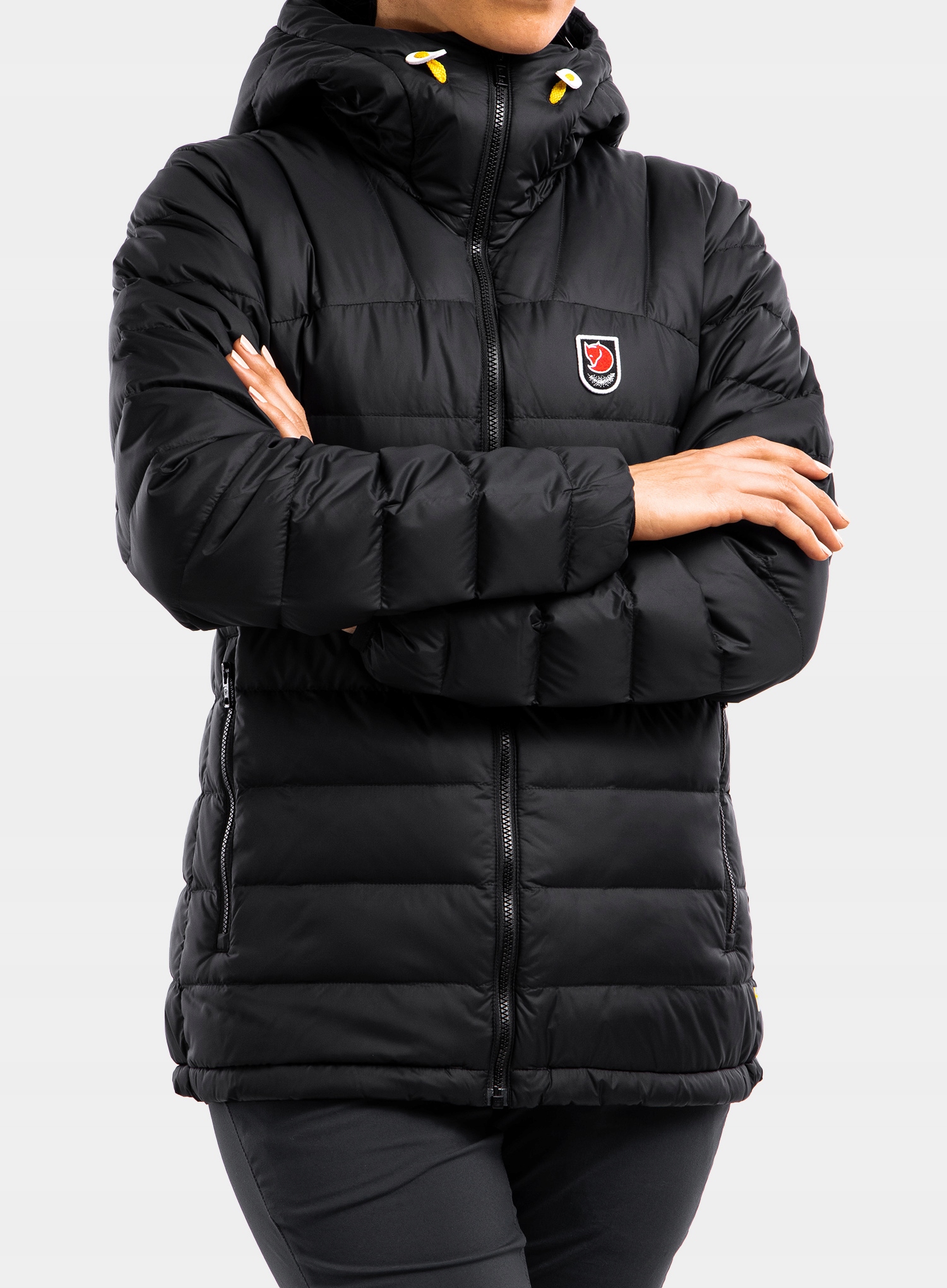 Dámská péřová bunda Fjallraven Expedition Pack Down Hoodie černá S