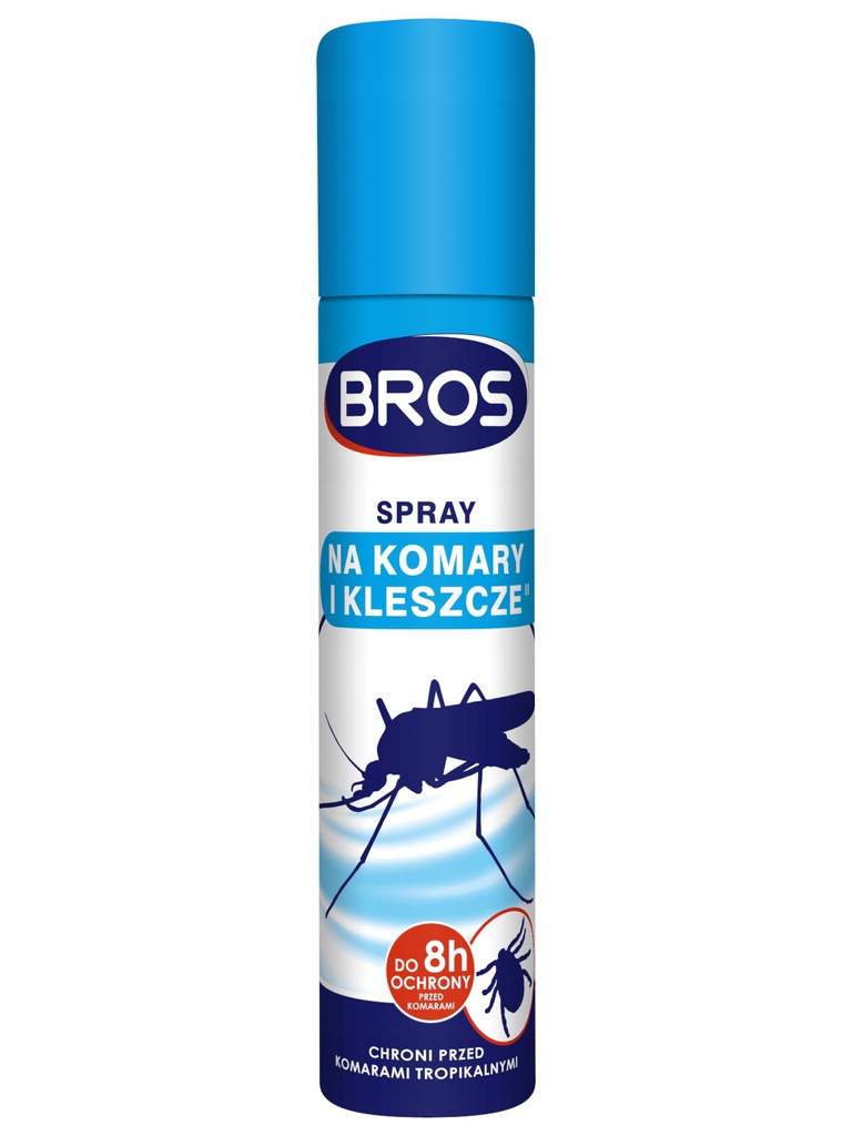 

Bros Spray Na Komary I Kleszcze 90ml 8h Ochrony