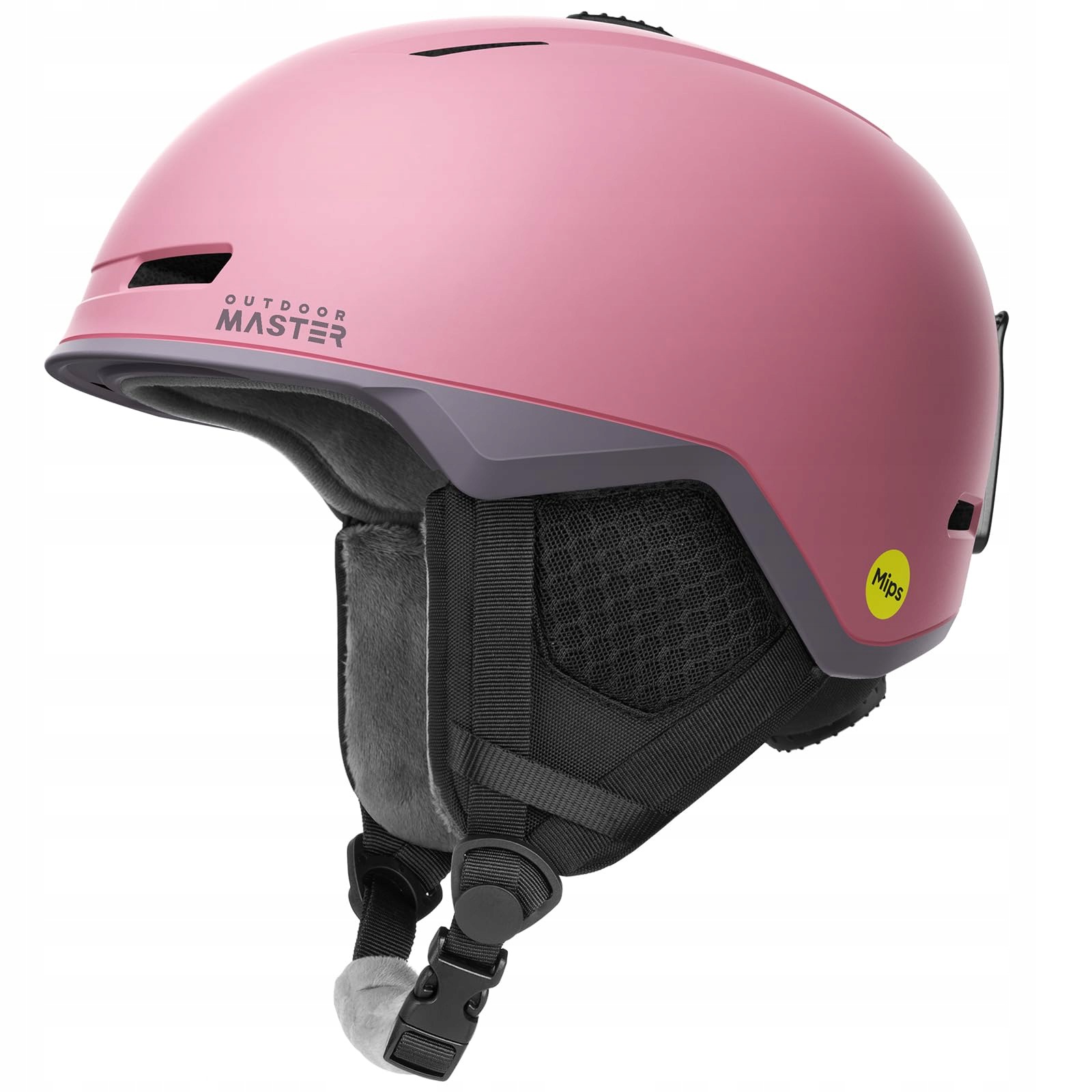 Snowboardová lyžařská přilba S růžová, 51-54 cm, ventilační systém Eps