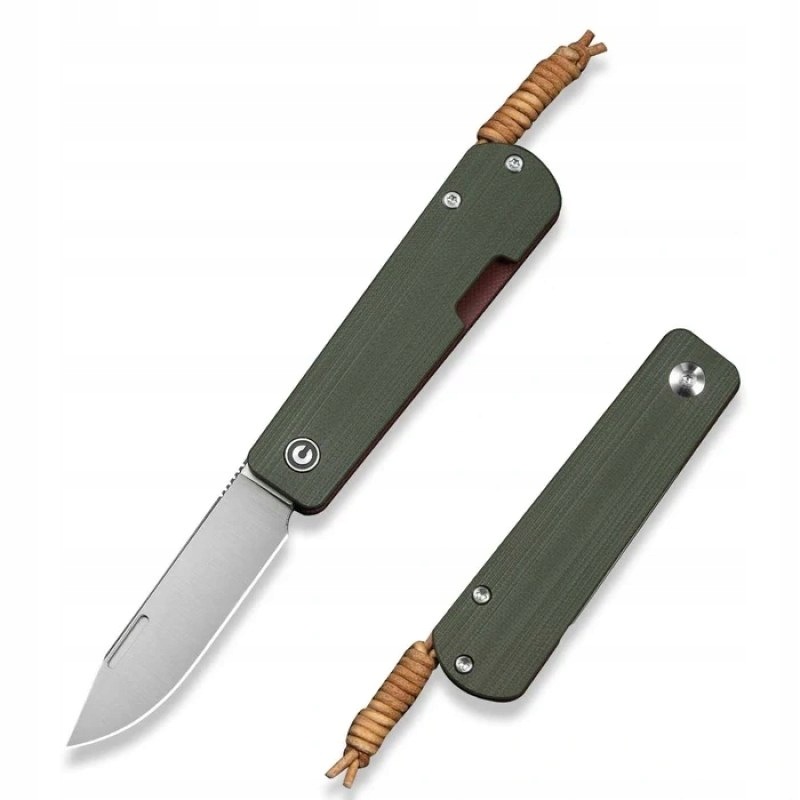 Nůž Civivi Slippy Sendy Green-Red G10, Satin (C24075B-1)