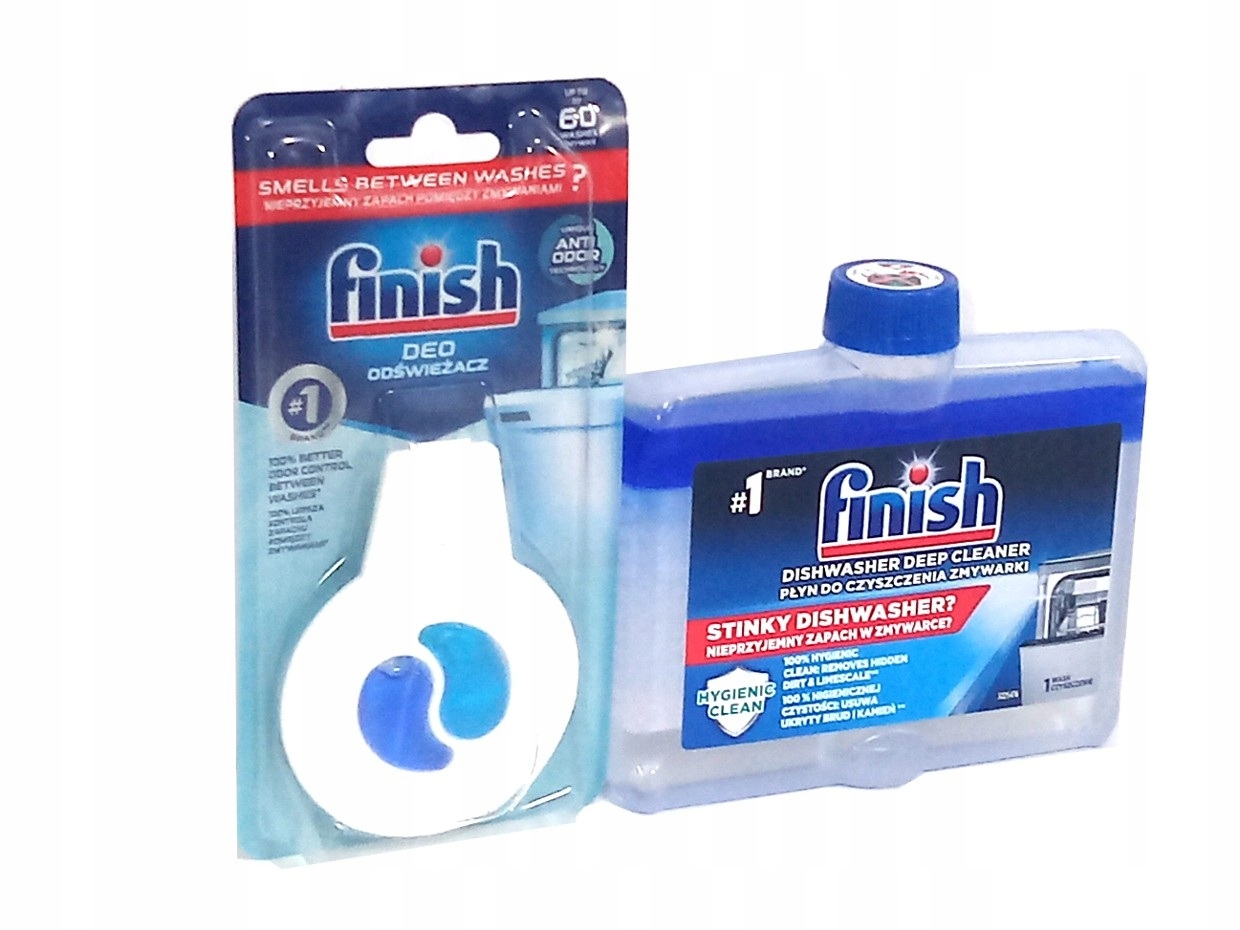 

Płyn do czyszczenia zmywarki Finish 250ml Zapach