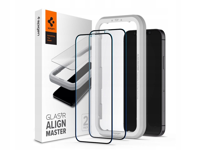 

Szkło hartowane Spigen 2-Pack do iPhone 12 12 Pro
