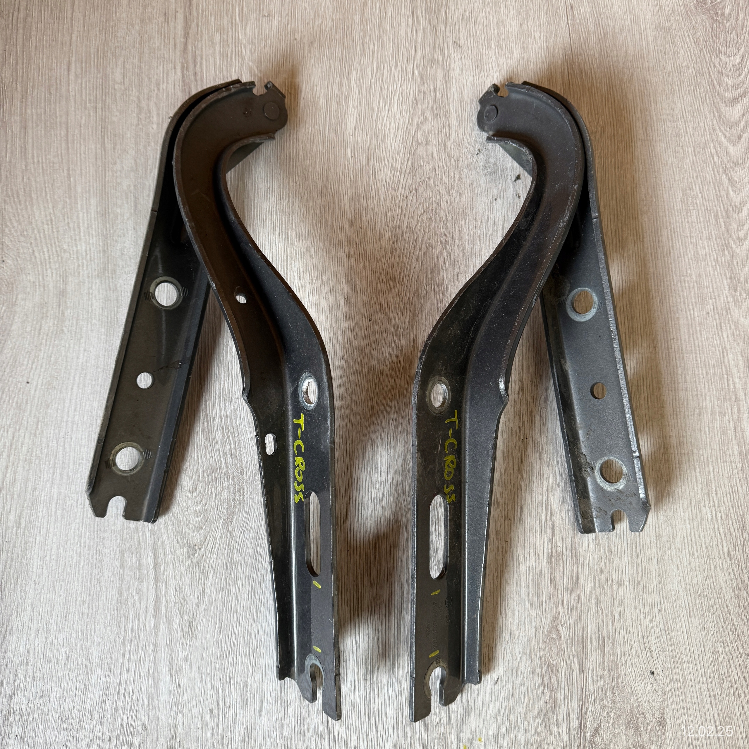 hinge bonnet hinges left right KOMPLET VW VOLKSWAGEN T-CROSS 2GM