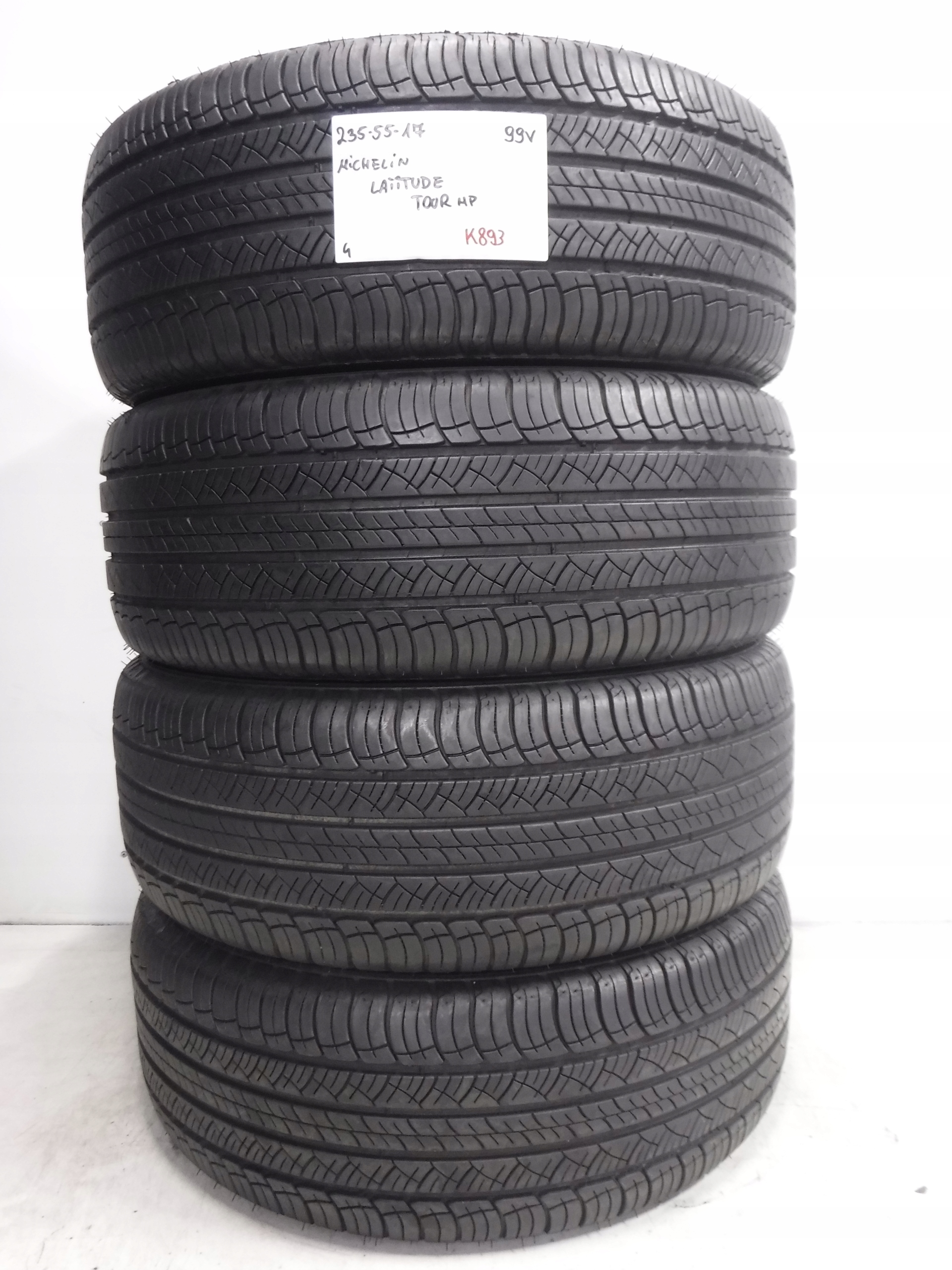 ЛІТНІ ШИНИ 235/55/17 99V MICHELIN LATITUDE TOUR