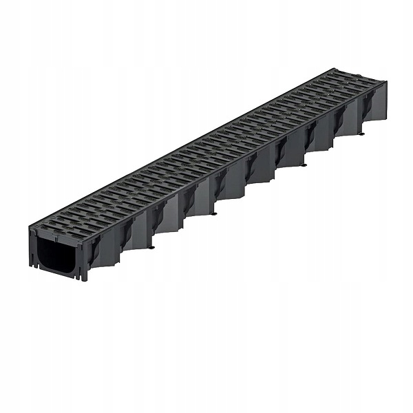 Lineární odvodnění Korytko Rošt plast 1M Aco A15 1,5T H7,8CM