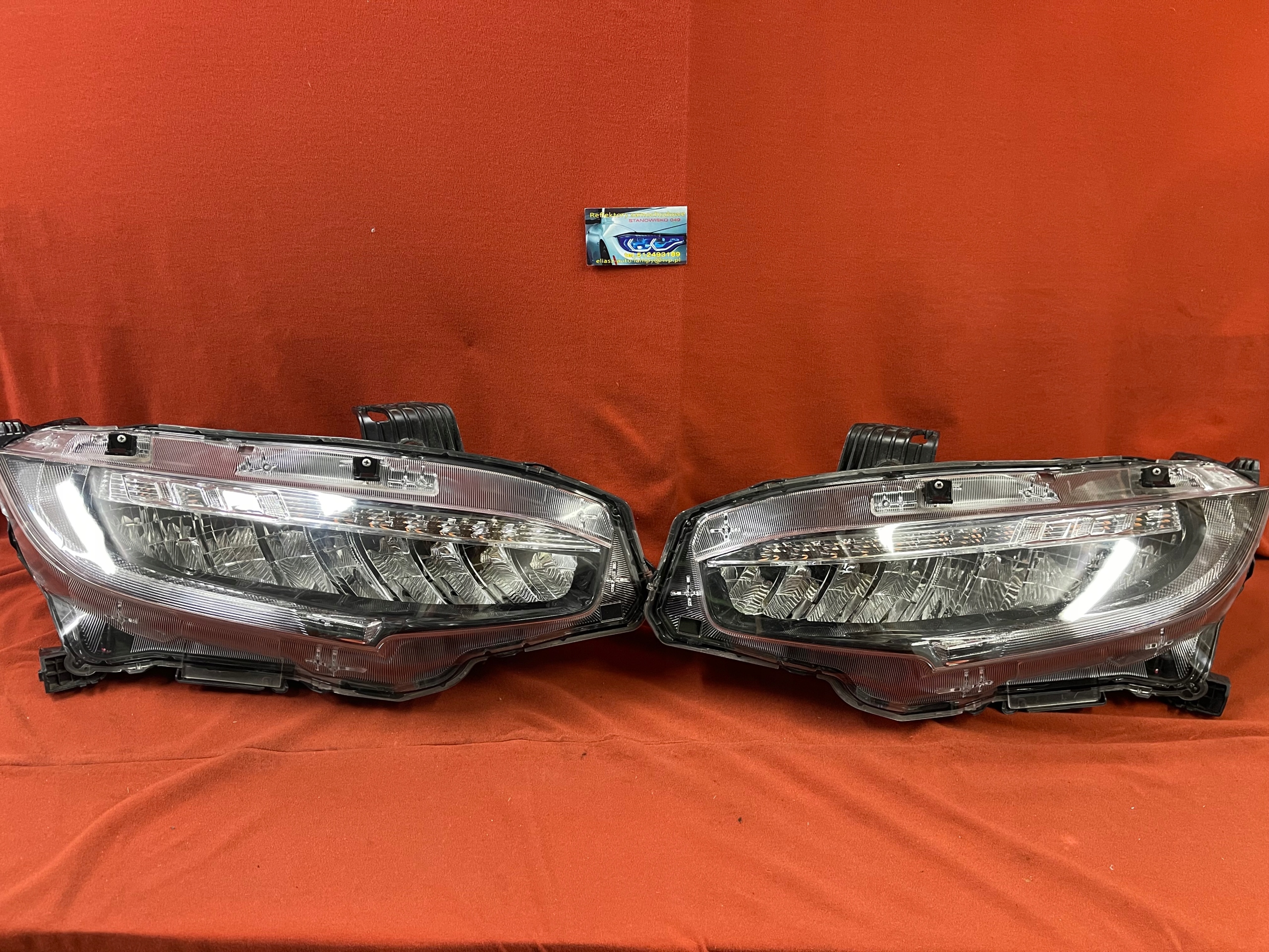 HONDA CIVIC X FULL LED LEWA I PRAWA