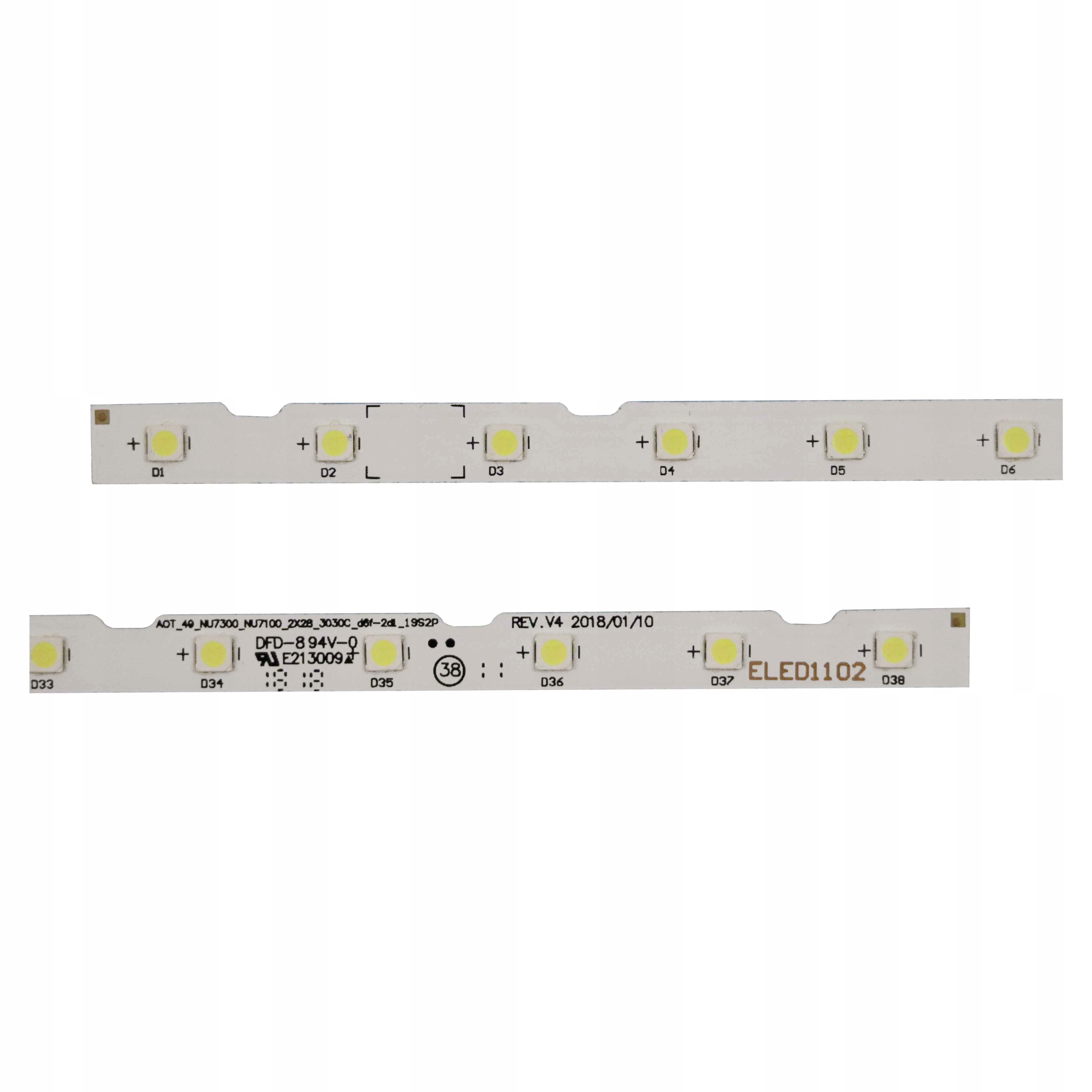 LED Samsung UE49NU7122 UE49NU7102 AOT_49 Producent LED