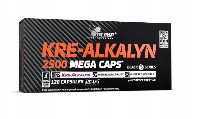 Olimp Kre-Alkalyn 2500 Caps 120 kapslí Kreatin Monohydrát Kreatinu Atp
