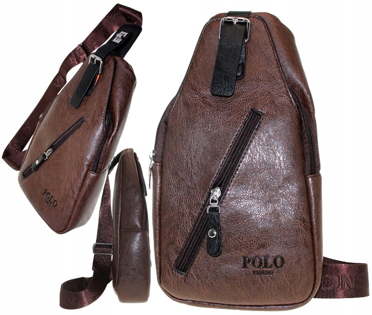 Torba plecak męska przez ramię skórzany Saszetka Płeć mężczyzna