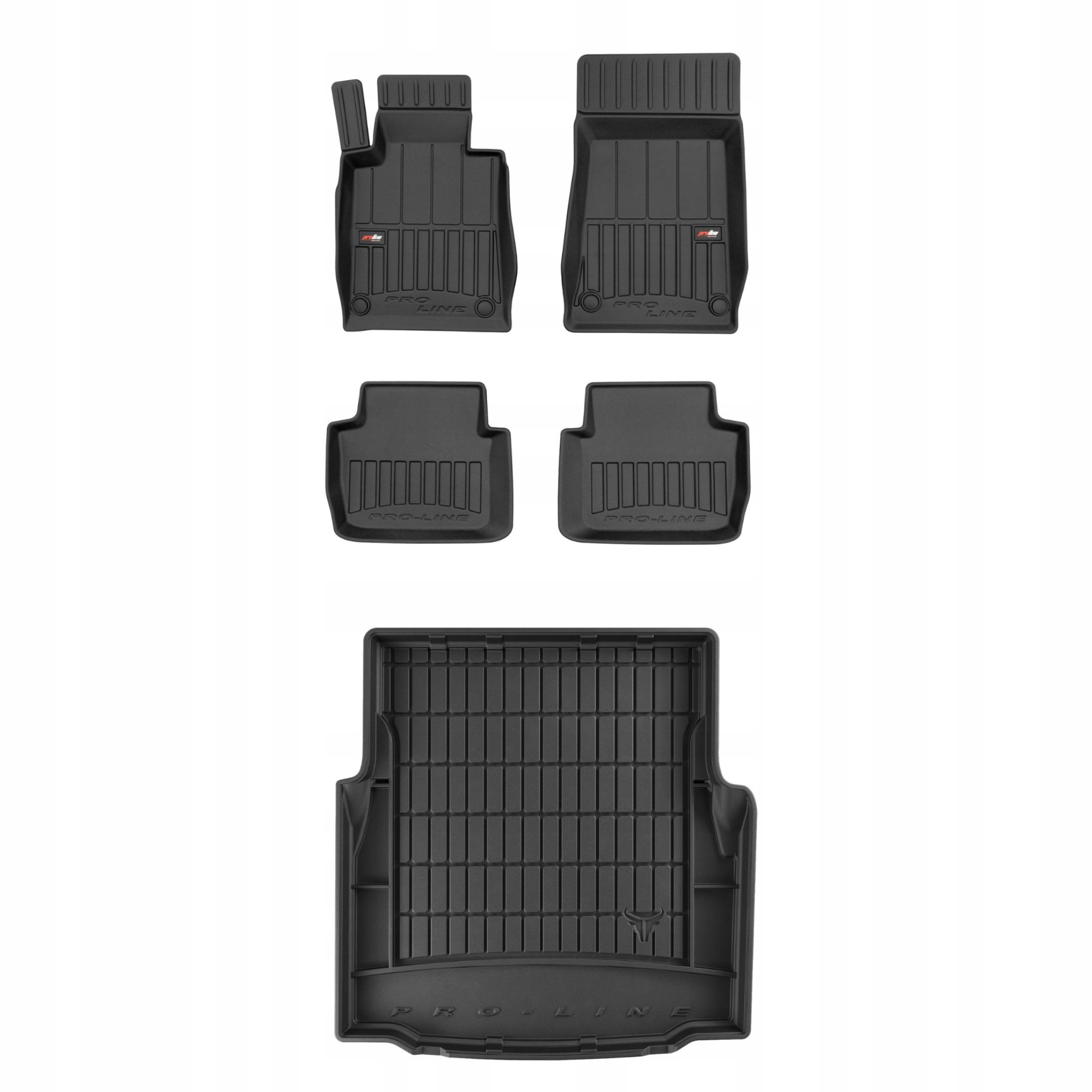 Sada gumových kobercov a rohoží pre Bmw 3 E46 1998-05