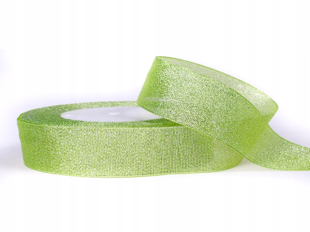 

Tasiemka 12 mm Brokatowa 32mb wstążka Kolorowa 61