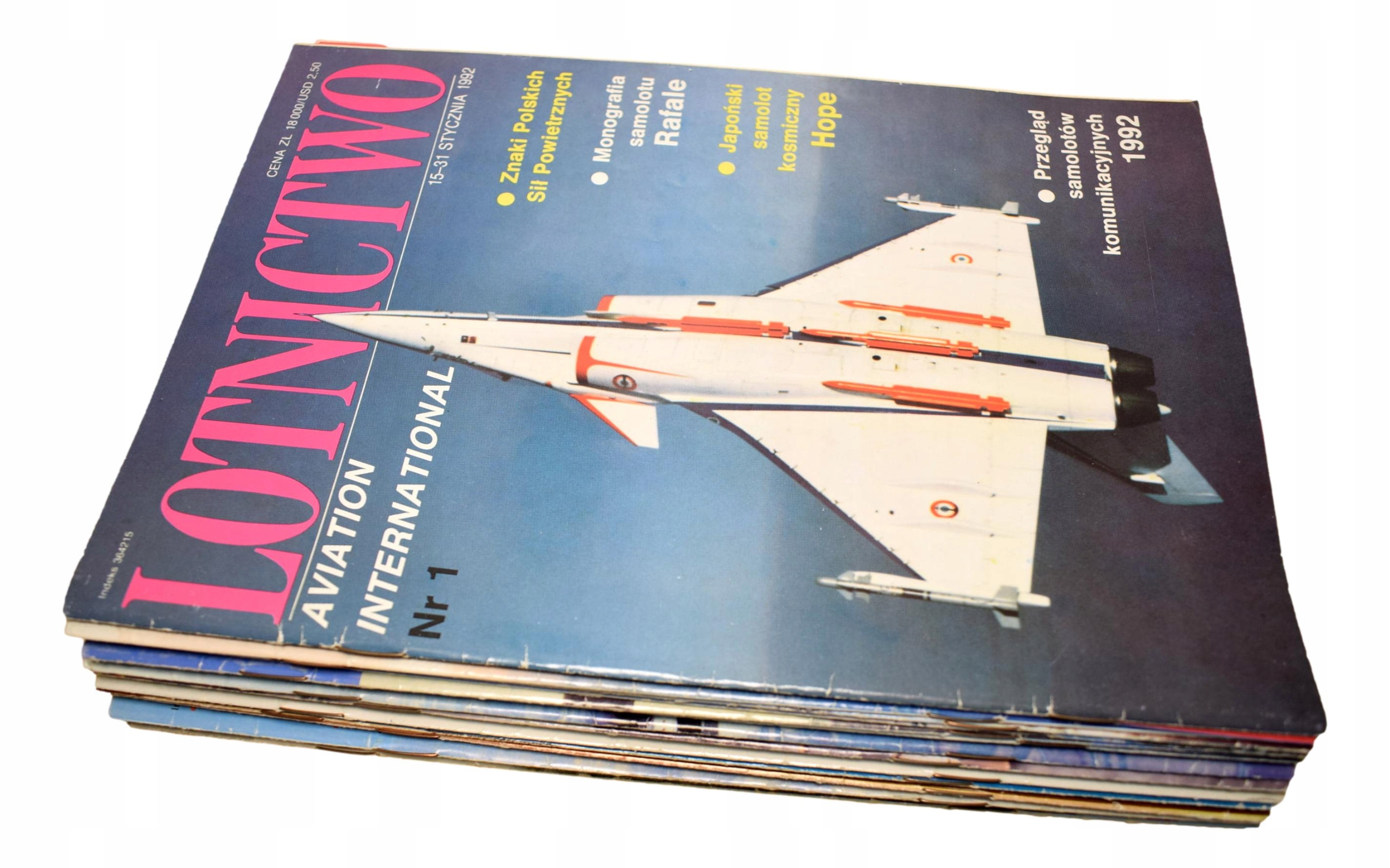 LOTNICTWO ROCZNIK 1992