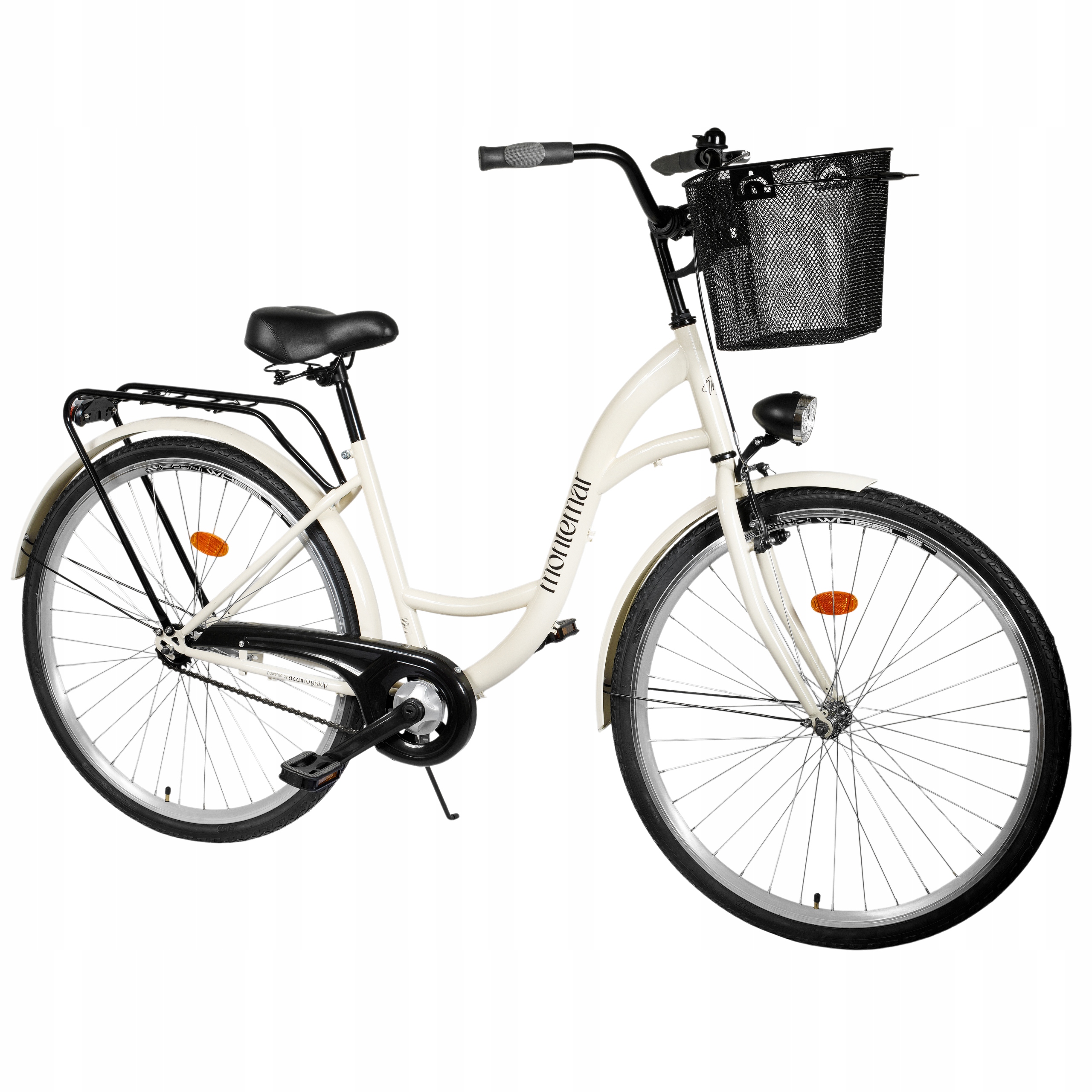 Rower Miejski Damka Montemar 28 cali Retro Damski Polski Producent Kremowy